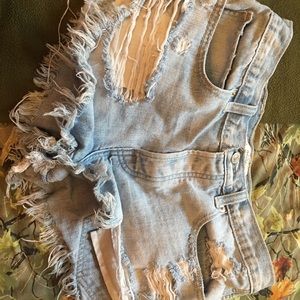 Jean shorts!